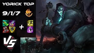 TOP Yorick vs Mordekaiser - NA Grandmaster Patch 26.8