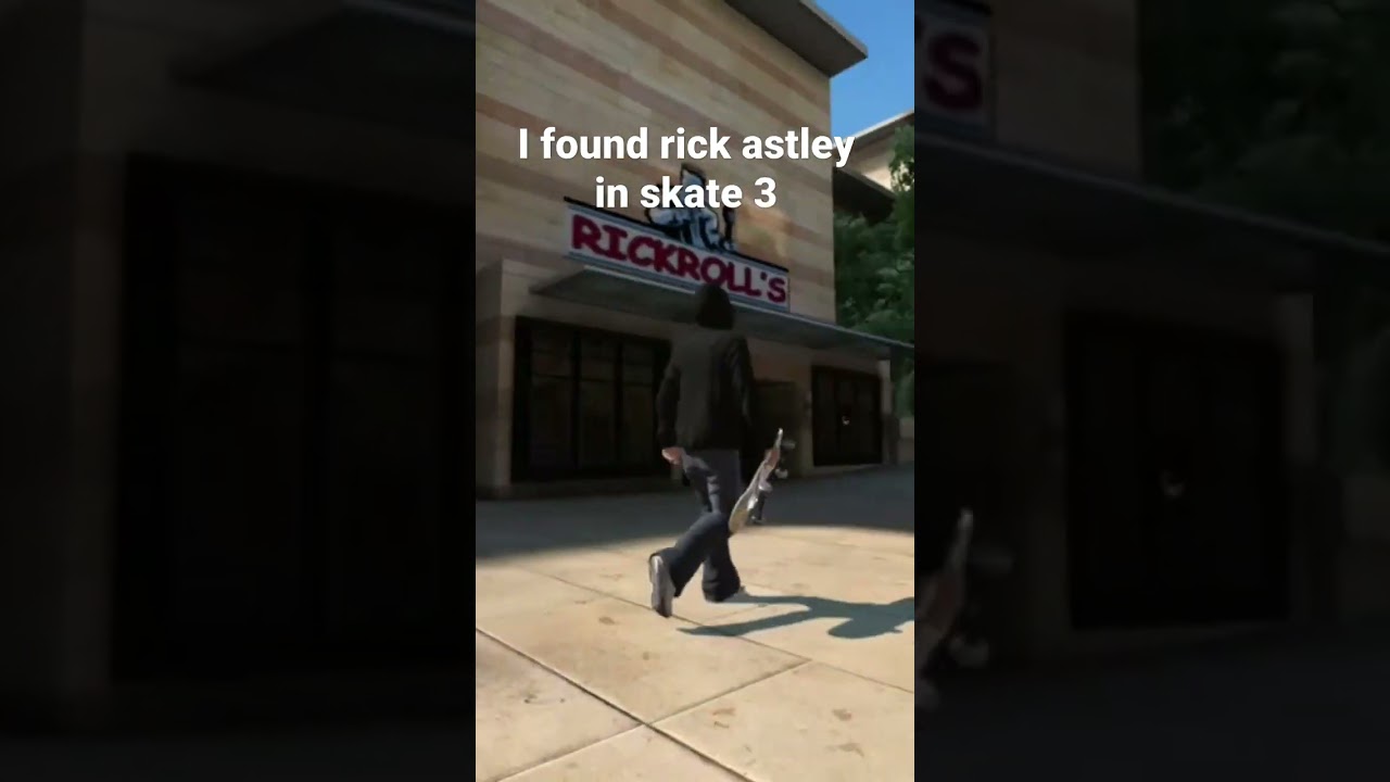 Skate 3 Easter egg rick astley