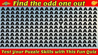 Find the ODD One Out: Ultimate Numbers and Letters Quiz! Brainy Bytes screenshot 5