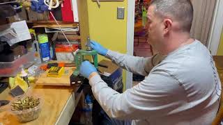 Inline fabrication case ejector