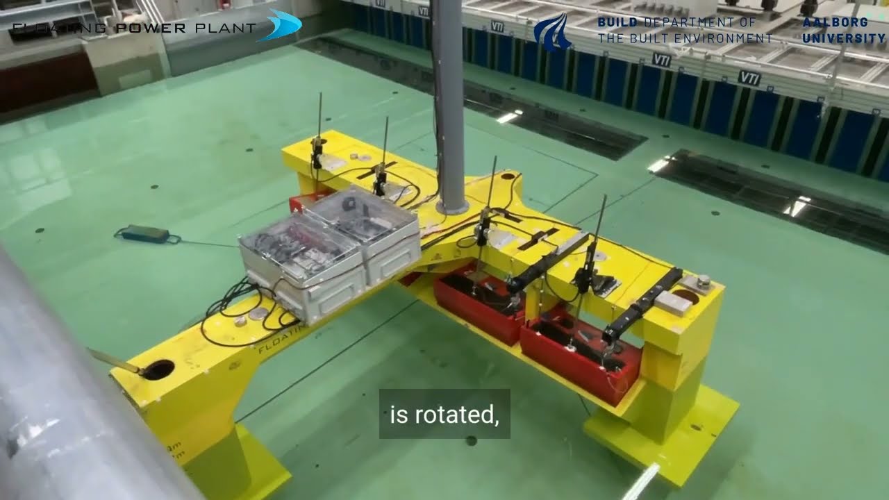 Floating Power Plant - Experiments at Aalborg University - The Yaw Mechanism
