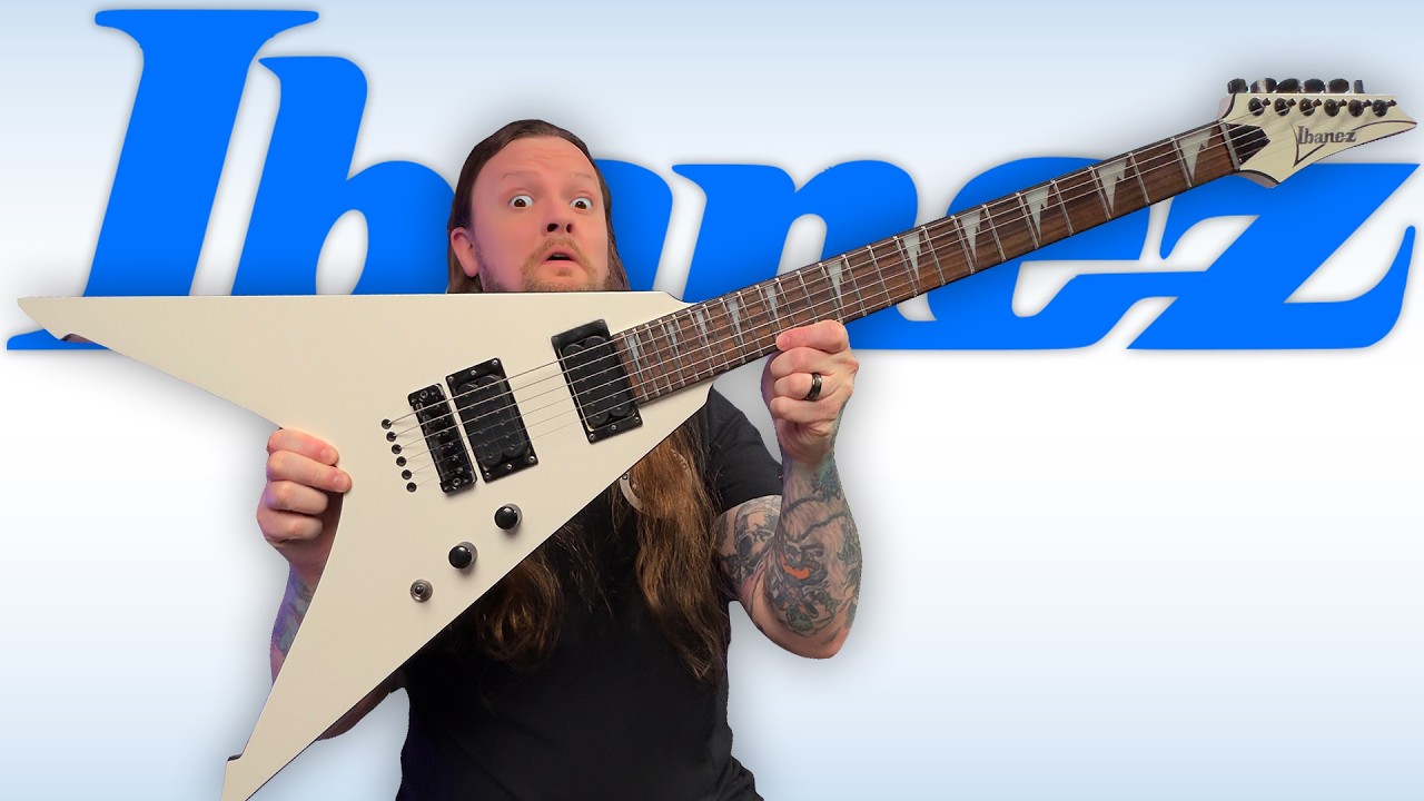 I Tried An IBANEZ Flying V Guitar..