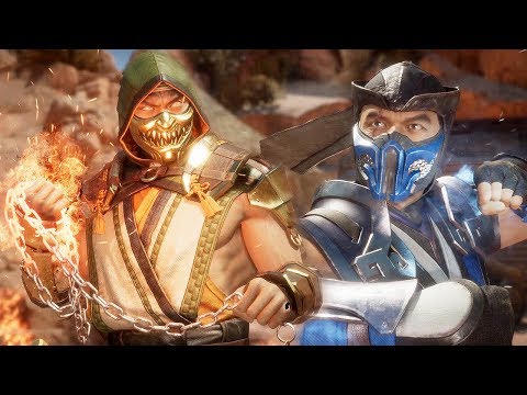 MORTAL KOMBAT 11 – Scorpion vs Sub-Zero High Level Gameplay #1 @ 1440p ᴴᴰ ✔