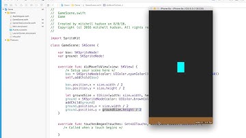 2   SpriteKit Scene Init with size