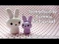 Tutorial simplistic bunny polymer clay charm