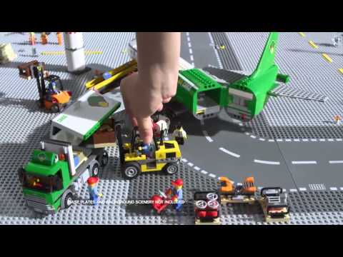 Lego City 60021 Cargo Heli Plane / Schwenkrotorflugzeug - Lego Speed Build Review. 