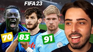 HER OVERALL'DAN 1 OYUNCU ALMA REBUILD CHALLENGE // FIFA 23 KARİYER MODU