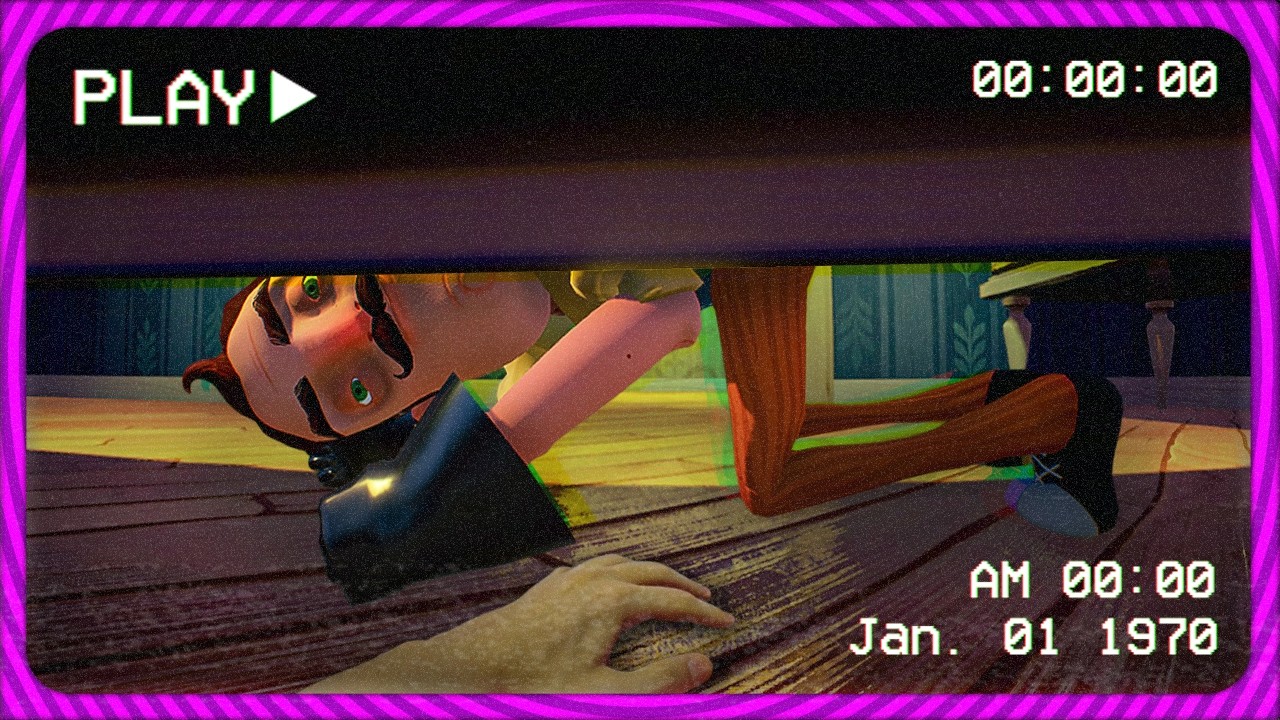 This FOUND FOOTAGE Hello Neighbor Fangame Take Horror A Step Further