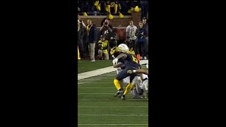 Michigan State's Xavier Henderson Forced Fumble vs. Michigan | Big Ten Football