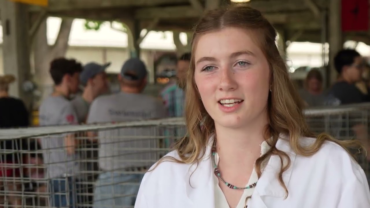 2025 Ohio State Fair Grand Champion Market Chickens - Alivia Kinney, Logan Co.
