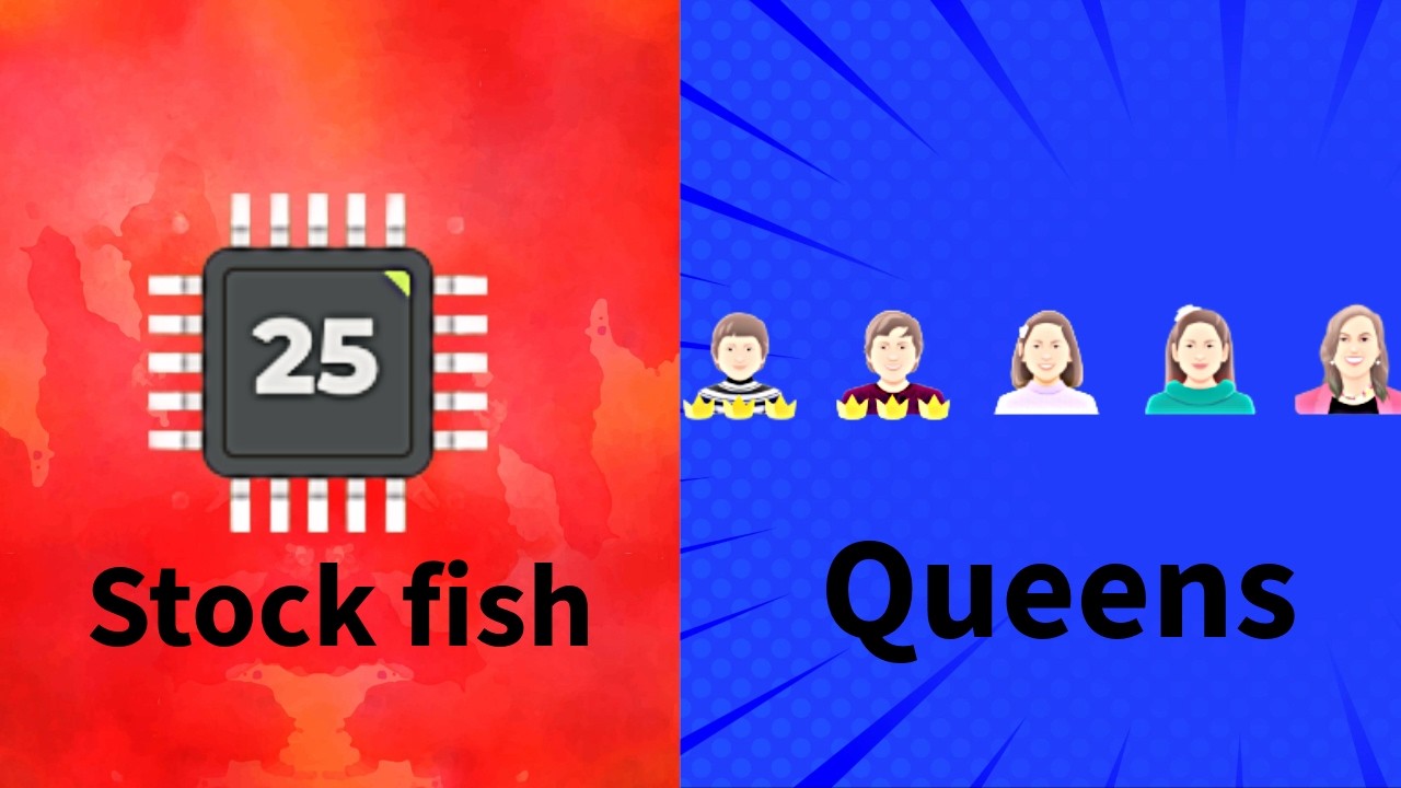 StockFish Vs Queen Of Bots🤯😲🤫🤩