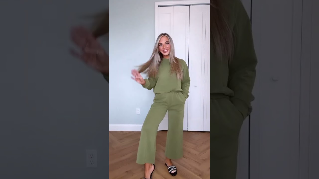 Anrabess 2023 fall two piece outfits tracksuit lounge set