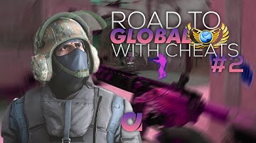 CS:GO LEGIT CHEATING | ROAD TO GLOBAL ELITE (EP 2) | OVERWATCH CANT BAN ME!