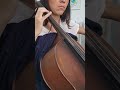 Ensayo diario con mi Cello 😱😱😱#cellist #violoncello #cello #music