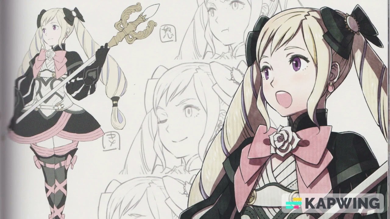 Fire Emblem: Fates - Elise Voice Lines (English)
