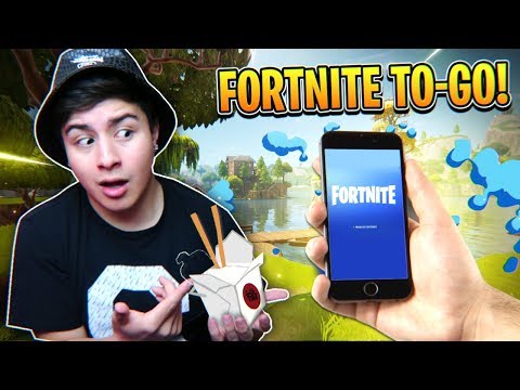 FORTNITE TO-GO! (Fortnite Mobile IOS Gameplay and Opinions)