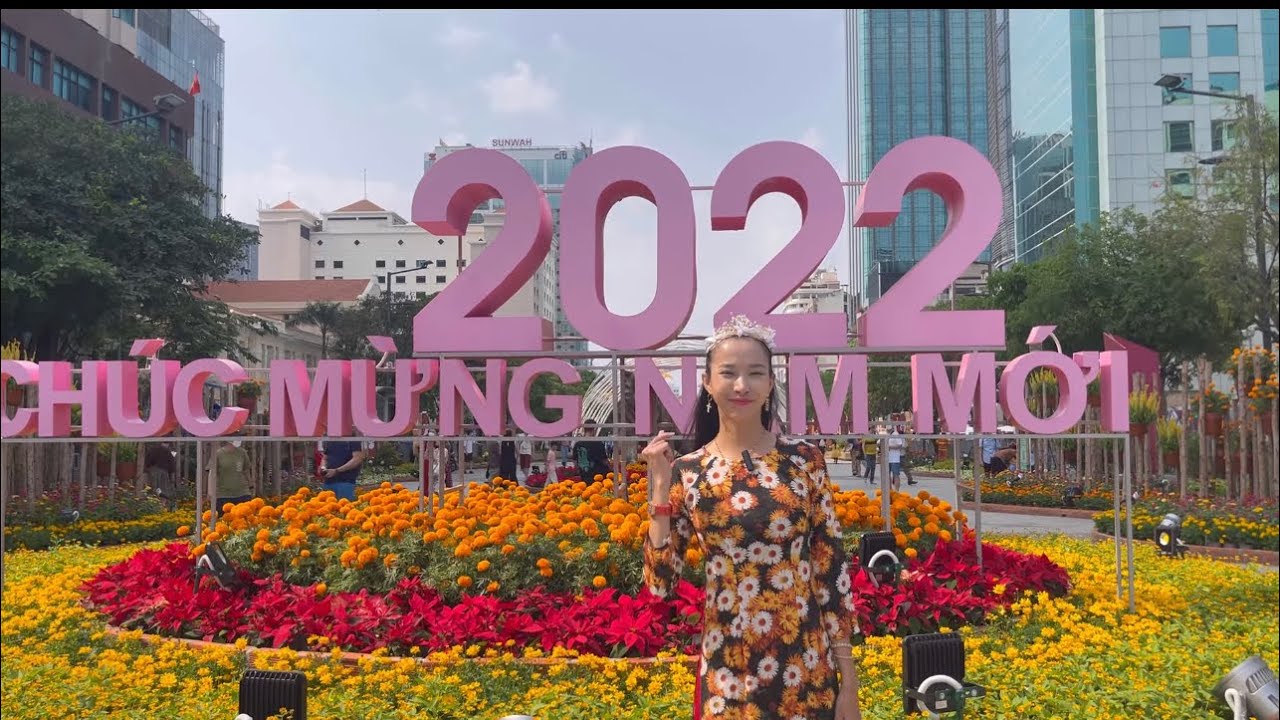 Flower street , new year , 2022 , vietnam , đường hoa... - youtube