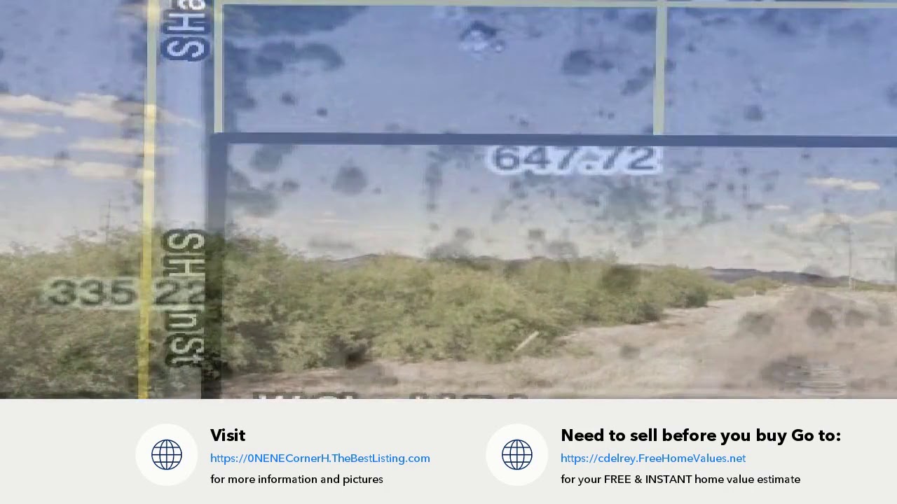 0 NE NE Corner Hahn and Shedd --, Casa Grande, AZ Presented by Dennis Kolodin, CCIM.