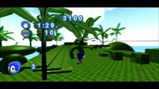BlitzSonic Ultra - Showcasing a Few Animations For BGE