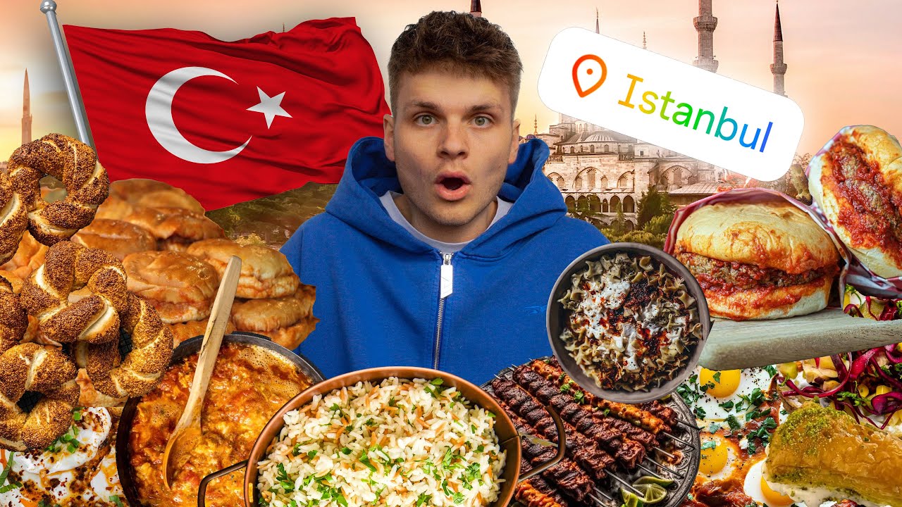 DAS IST NICHT NORMAL😩 XXXL FOODTOUR DURCH ISTANBUL🥙🇹🇷 (wir essen ALLES) | Jan