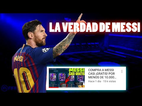 TODA LA VERDAD SOBRE MESSI - YouTube Fifatuber Dc