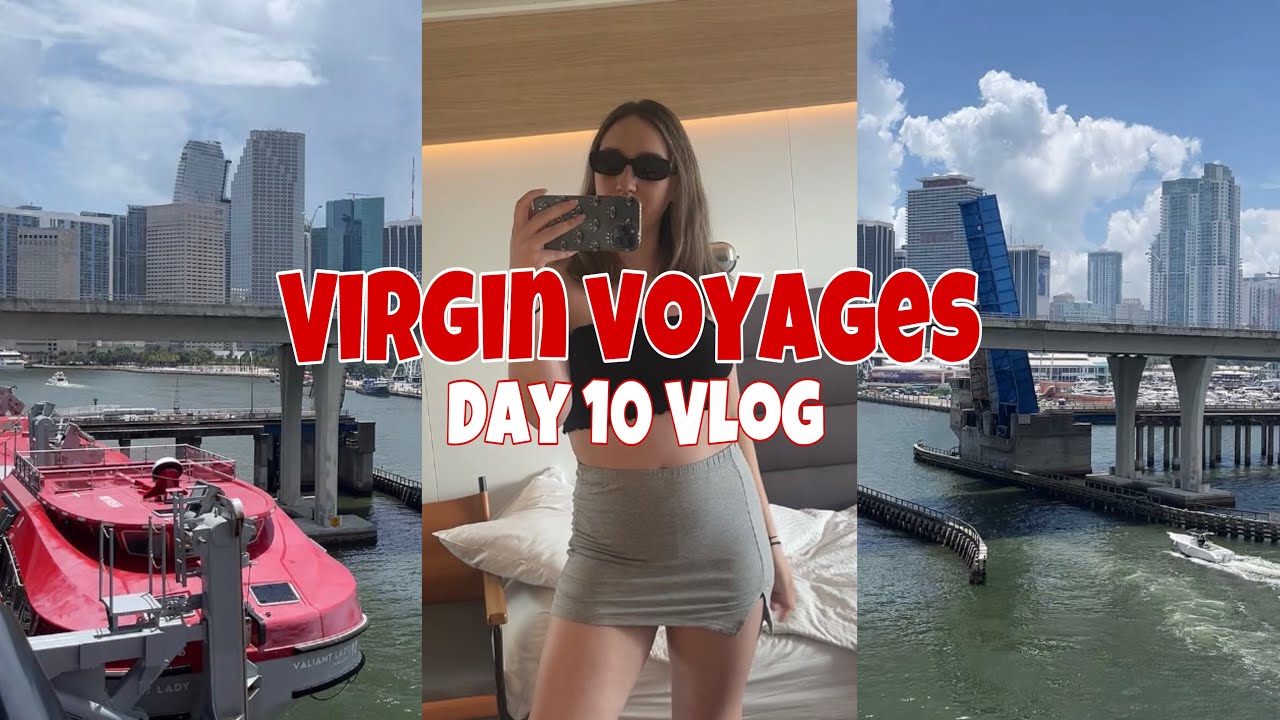 I'M ALONE ON THE BOAT!! | Virgin Voyages Day 10 vlog