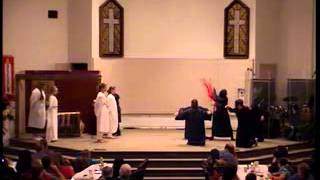 2012 NEW BEGINNINGS YOUTH CHRISTMAS SKIT; LORI, CALEB, TOBY, ETC.