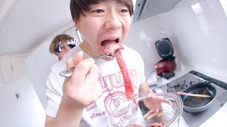本来肉で食べちゃいけない肉を生肉で食べてみる