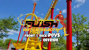 The Flash: Vertical Velocity POVs at Six Flags Great Adventure