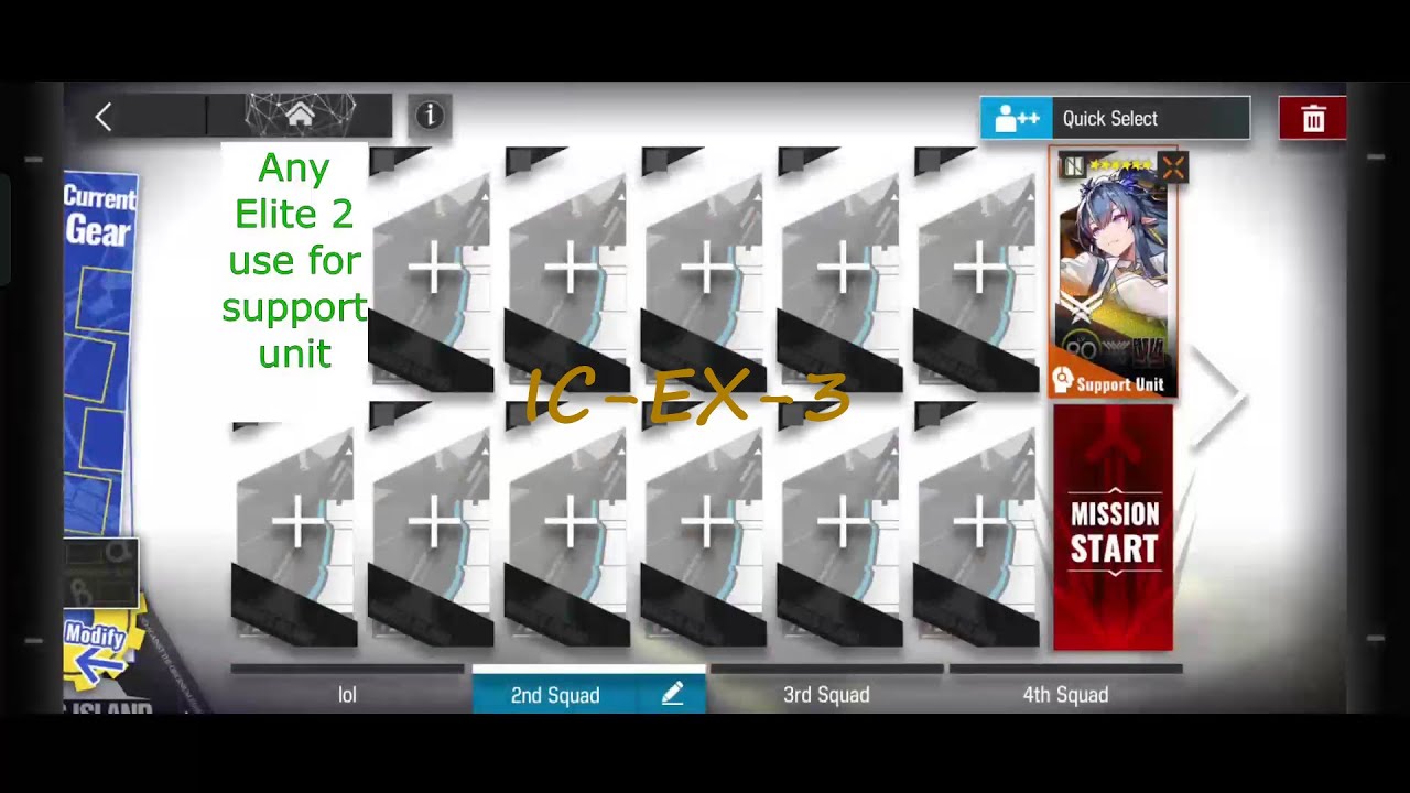 【Arknights】IC-EX-3 Challenge Mode Ling solo