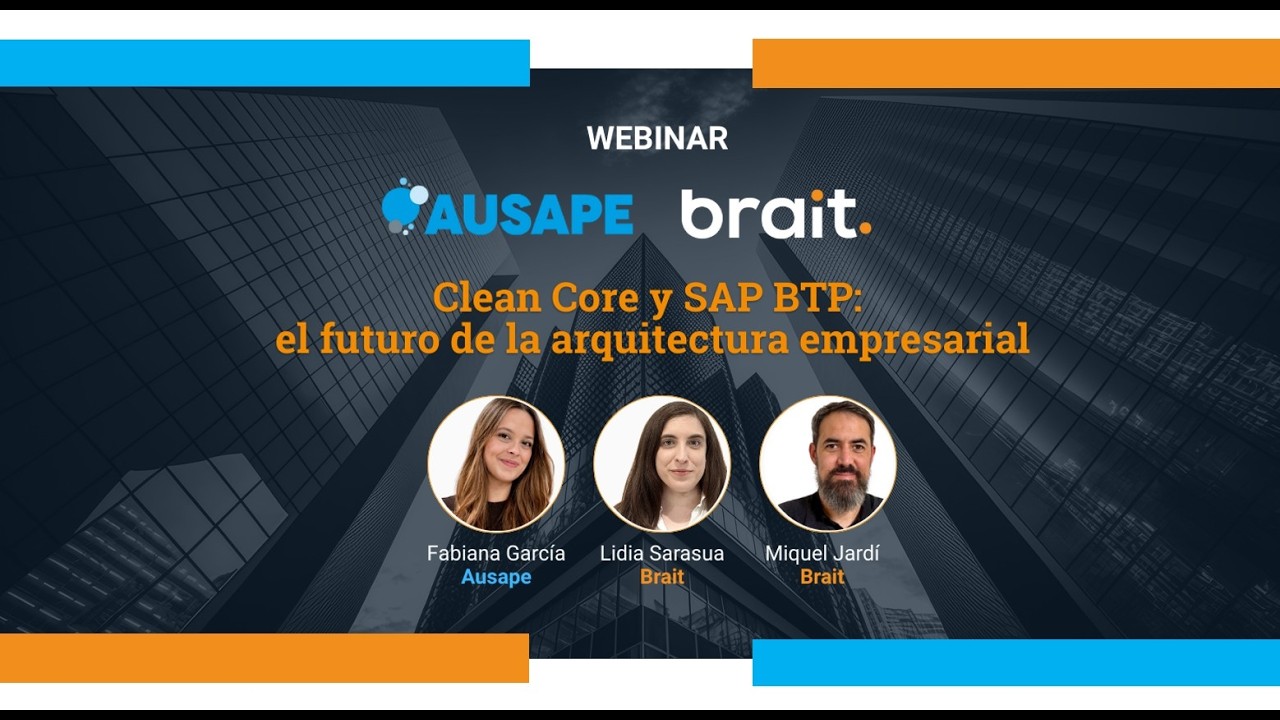 Webinar: Clean Core y SAP BTP el futuro de la arquitectura empresarial ...