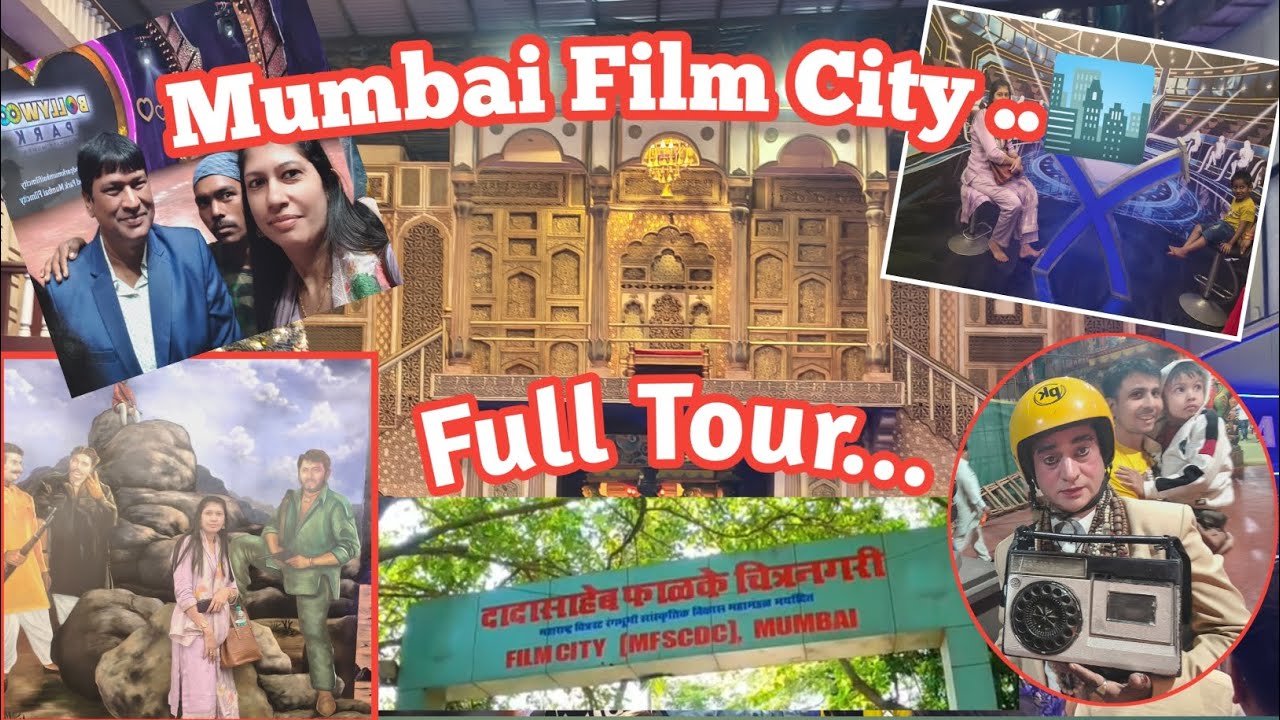 Mumbai Film City Full Tour 🎥 | बॉलीवुड की असली दुनिया अंदर से | 