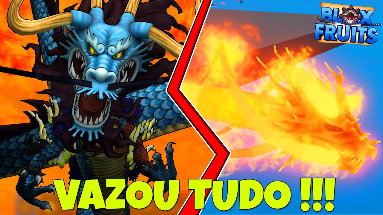 VAZOU! REWORK da DRAGON da NOVA ATUALIZAÇÃO do BLOX FRUITS 