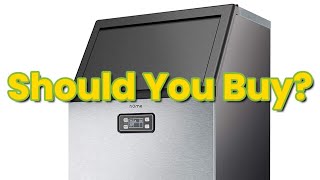 hOmeLabs Freestanding Commercial Ice Maker Machine - Makes 99 Pounds Ice in 24 hrs HME030276N
