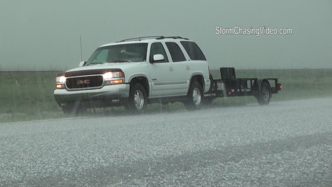 5/16/2015 Texhoma, TX Hail and Street Flooding B-Roll