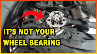 Wheel Bearing OR CV Axle ? How To Diagnose and REPAIR
