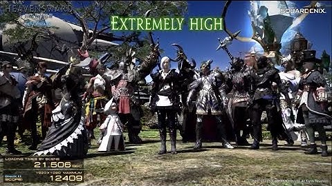 [Fx-8320 vs GTX 1070] Final Fantasy XIV  Heavensward Benchmark