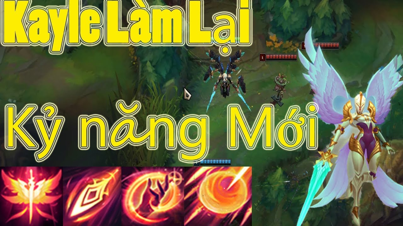 REWORK KAYLE LÀM LẠI BỘ KỶ NĂNG MỚI BÁ ĐẠO SIÊU GÁNH TEAM [SEVER PBE ]