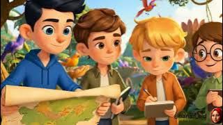 “The Adventure of the Hidden Island”Prep 2قصة 