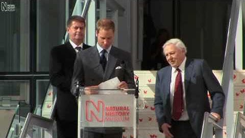 Prince William opens the spectacular new Darwin Centre | Natural History Museum