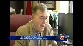 Randolph County sheriff dies
