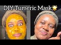 Affordable DIY Tumeric Mask For 5 Days | Glowing Skin | Skincare | Samuperty