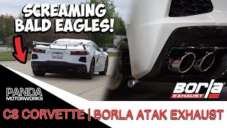 Borla ATAK Cat-Back Exhaust for the C8 Corvette!