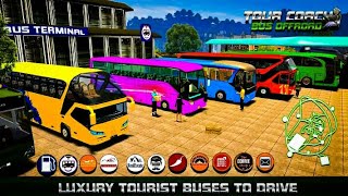 Tourist Coach Highway Driving Game| 3D Parking and Simulation Game |OMG Game Studio screenshot 5