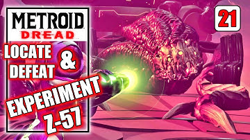 Metroid Dread - Locate & Defeat Experiment No. Z-57 in Cataris - Gameplay Walkthrough Part 21