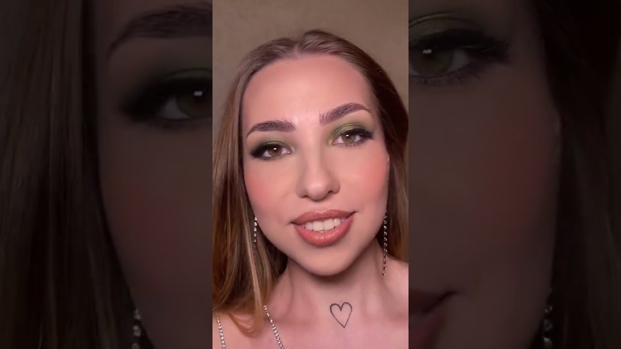 Макияж с №703 пигментом для вечернего образа 😍 