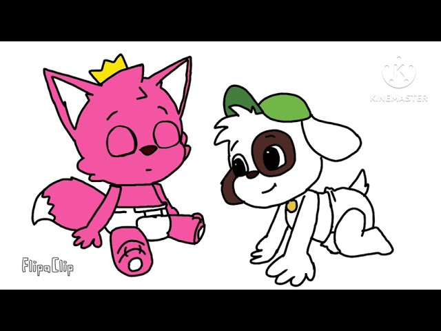 Pinkfong and doki both poop their diapers class=
