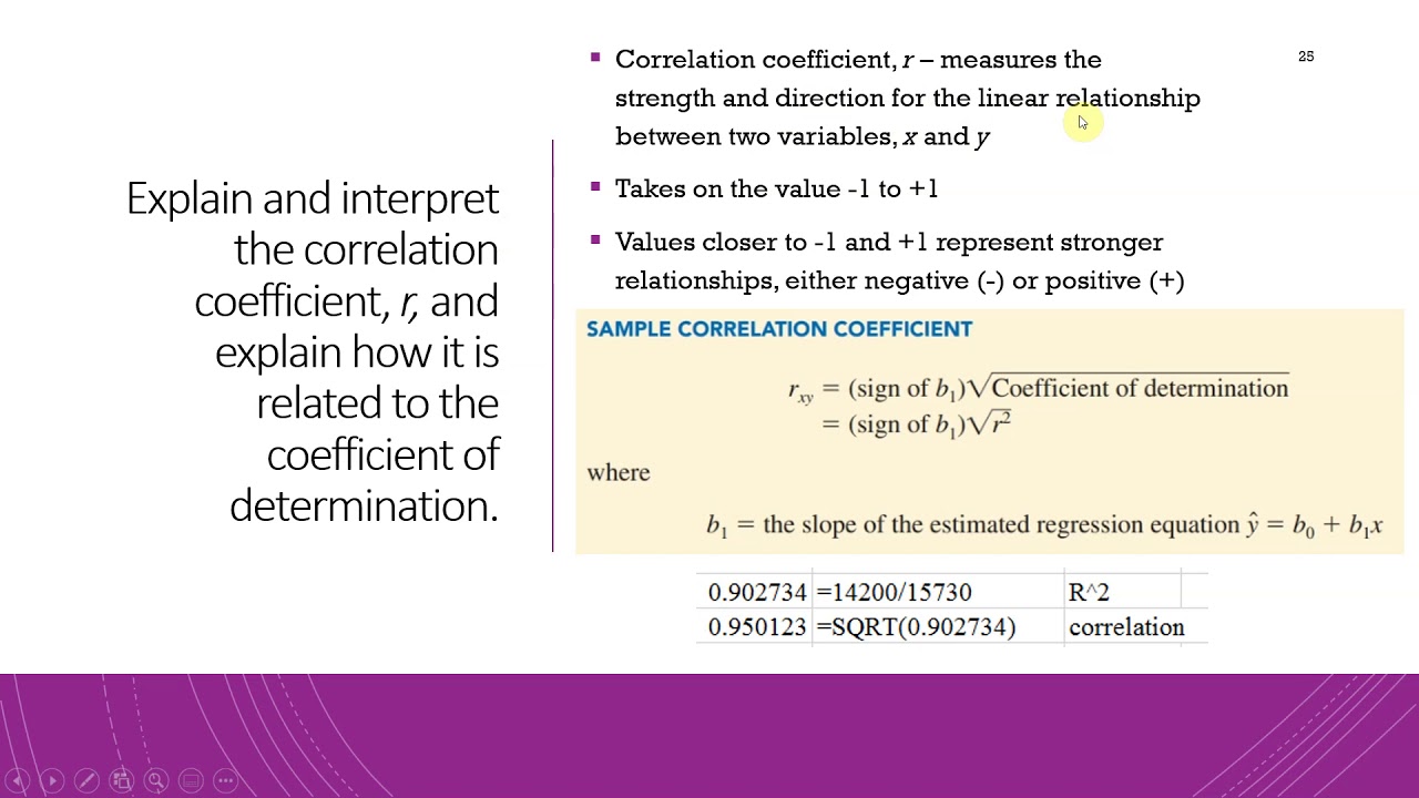 Correlation R Squared Prism Chapter 14 5 Correlation and R Squared - YouTube