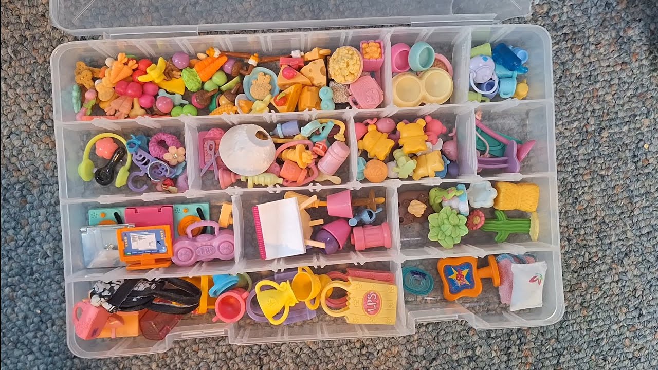 [ASMR] Organizing LPS Accessories for 15 Minutes [No talking]