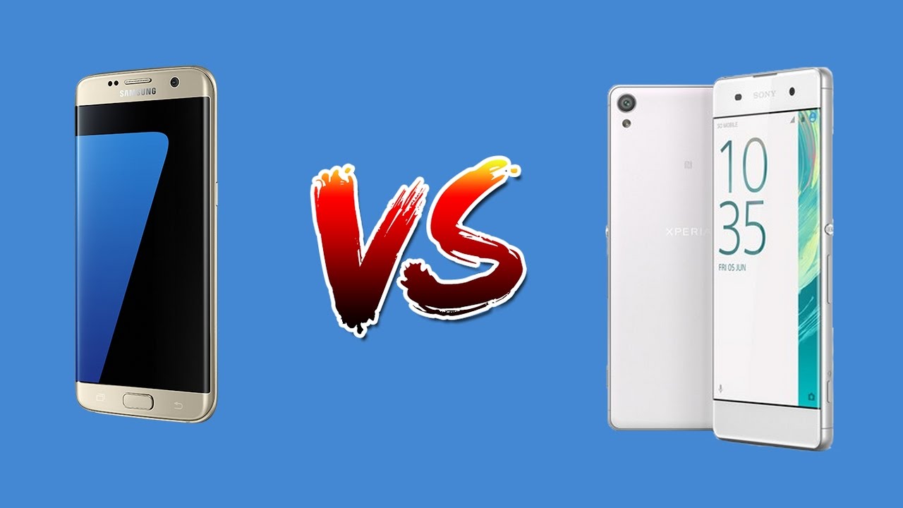 COMPARAISON SONY VS SAMSUNG YouTube